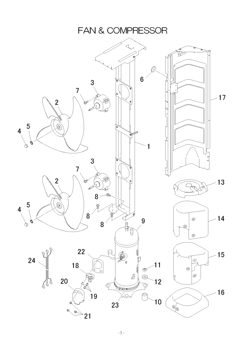 D: Ventilator und Verdichter