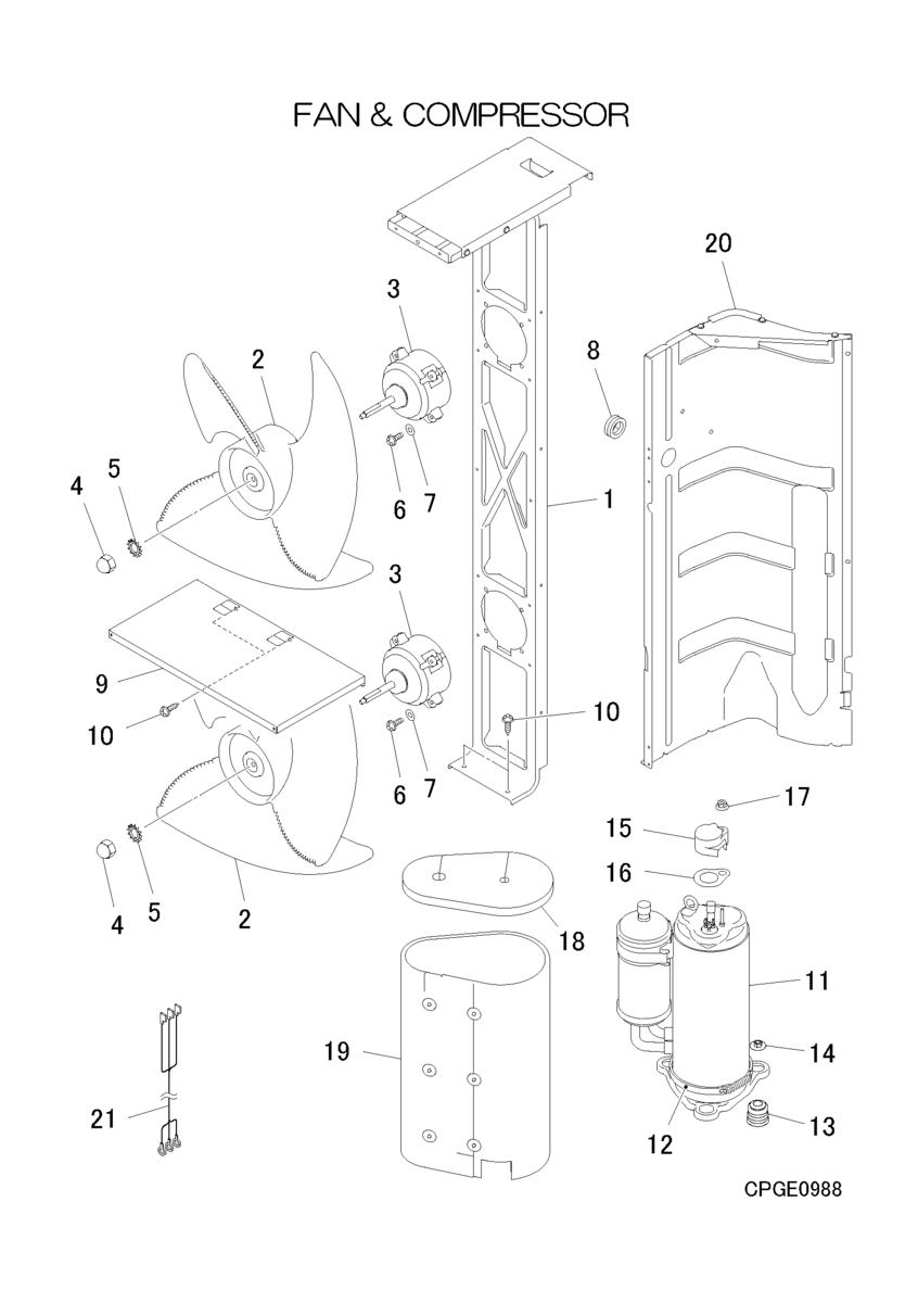 C: Ventilator und Verdichter