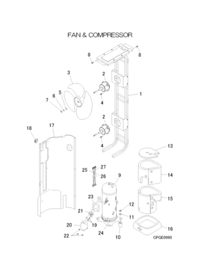 C: Ventilator und Verdichter