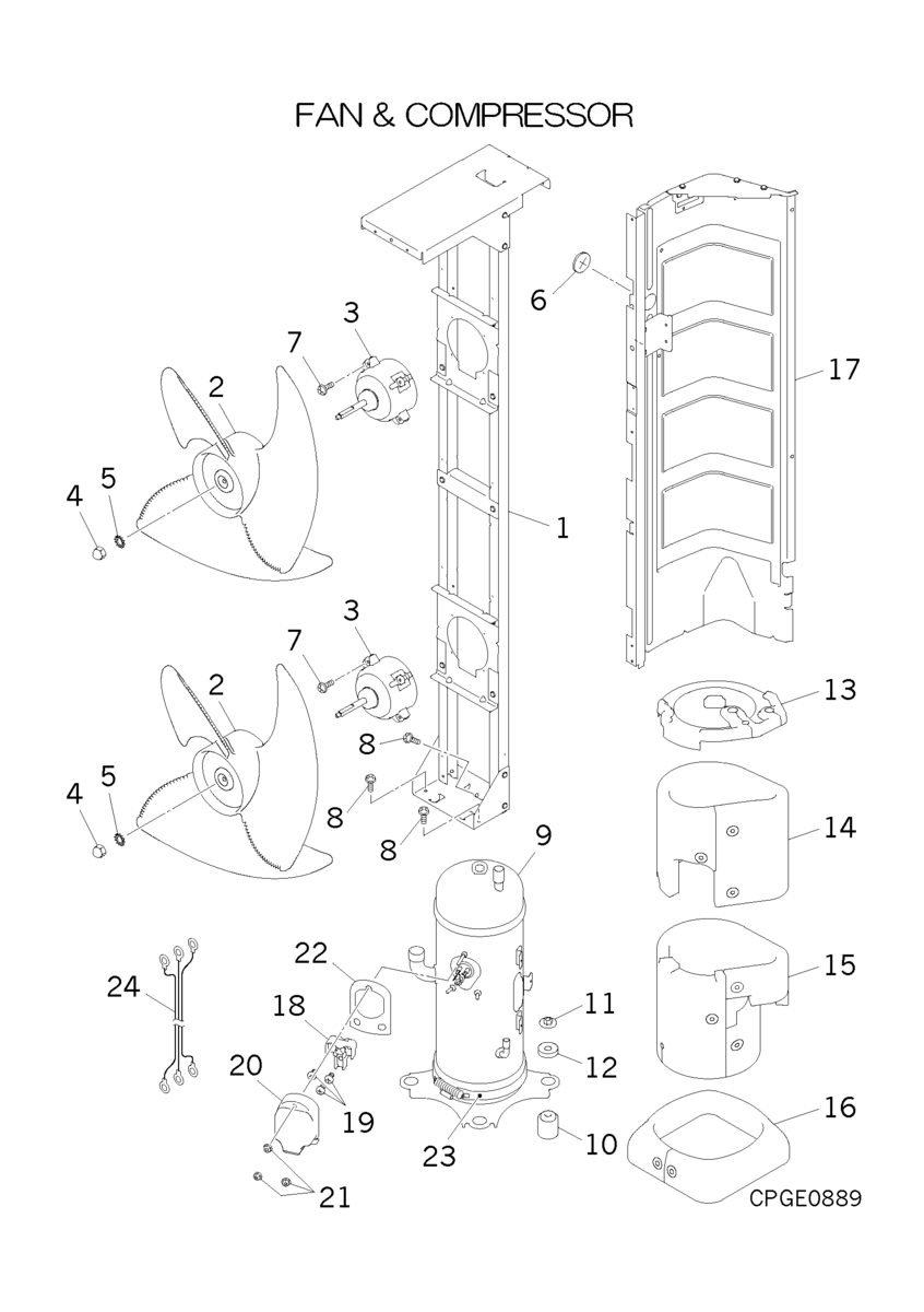 D: Ventilator und Verdichter