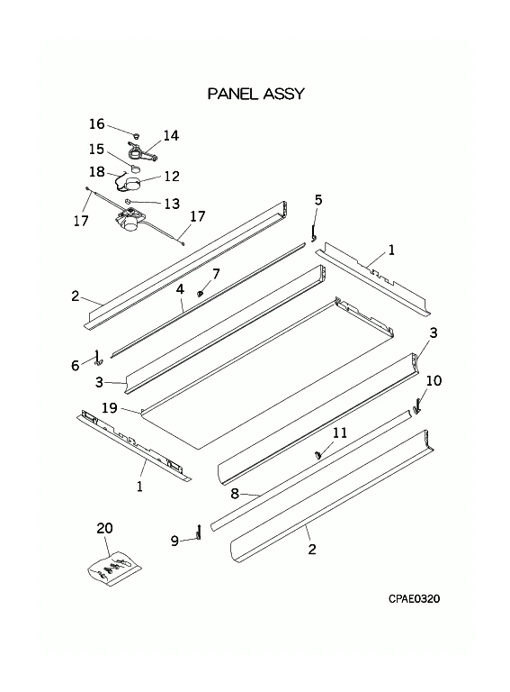 A: Paneel TW-PSA-44W-E/1