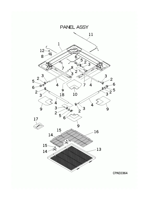 A: Paneel T-PSA-3BW-E/1