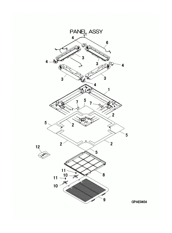 A: Standardpaneel TC-PSAG-5AW-E/1