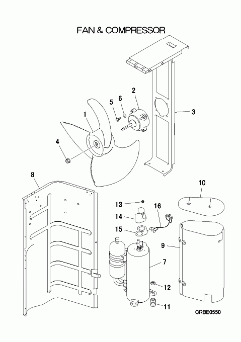 C: Ventilator und Verdichter