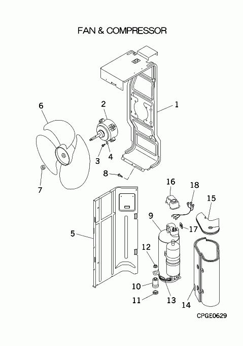 C: Ventilator und Verdichter