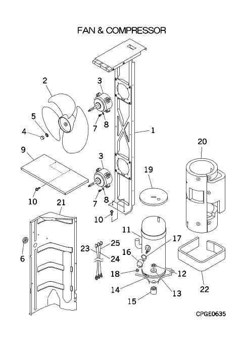 C: Ventilator und Verdichter