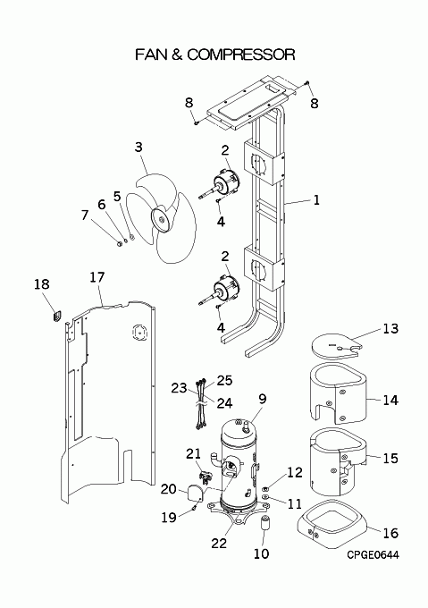 C: Ventilator und Verdichter