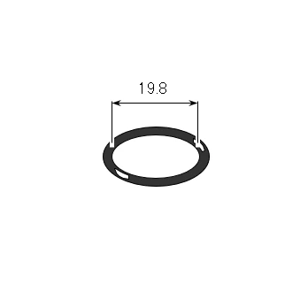 O-Ring Abstandshalter STBB073  1