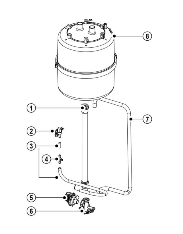 A: Wasserführende Bauteile