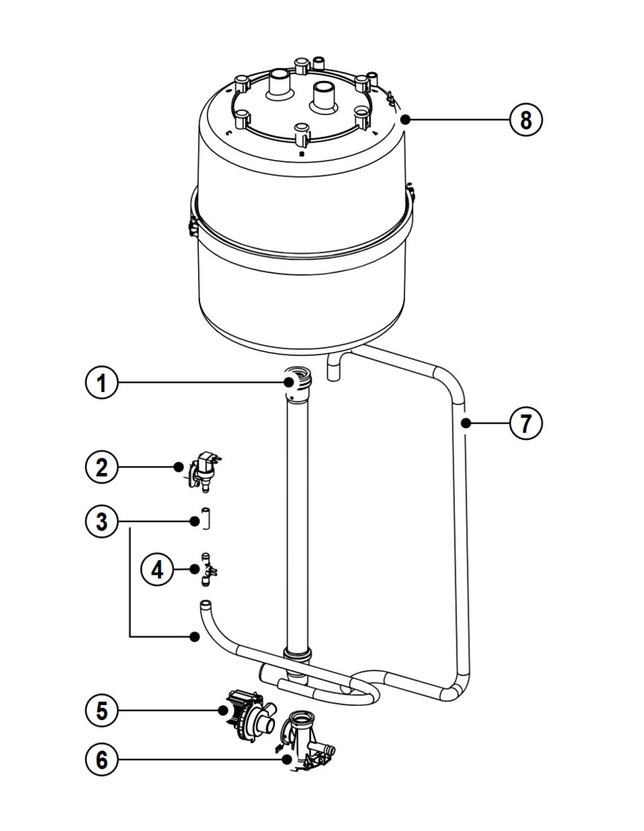 A: Wasserführende Bauteile