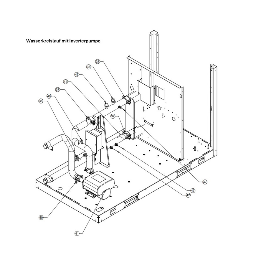F: Wasserkreislauf mit Inverterpumpe