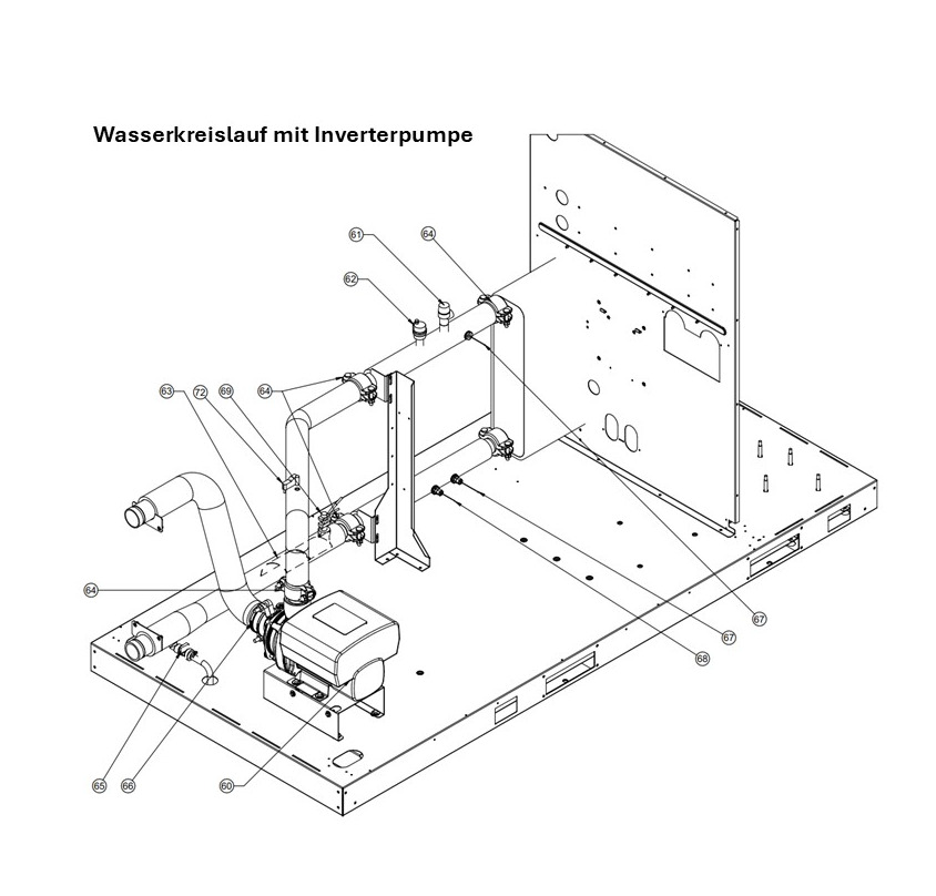 G: Wasserkreislauf mit Inverterpumpe