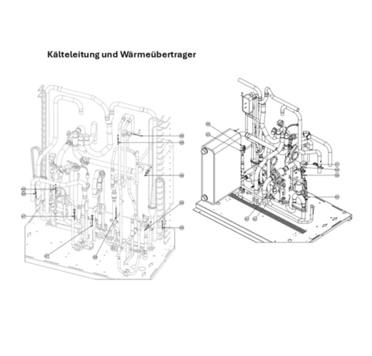 D: Kälteleitung und Wärmeübertrager