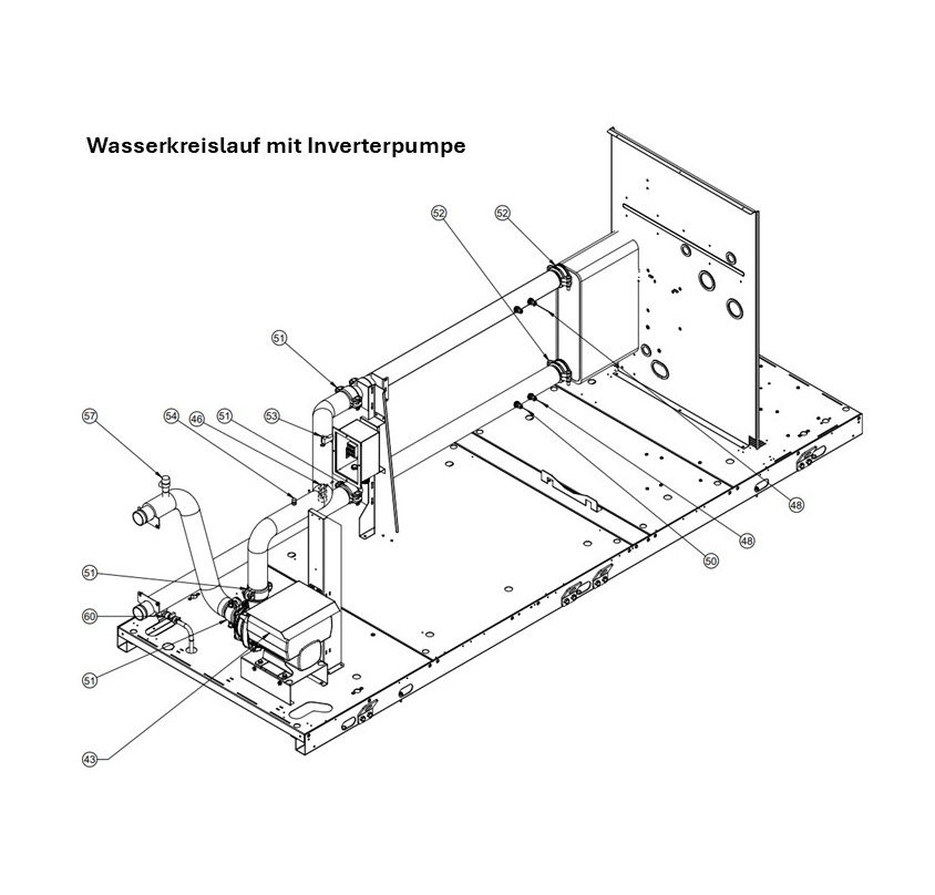 F: Wasserkreislauf mit Inverterpumpe