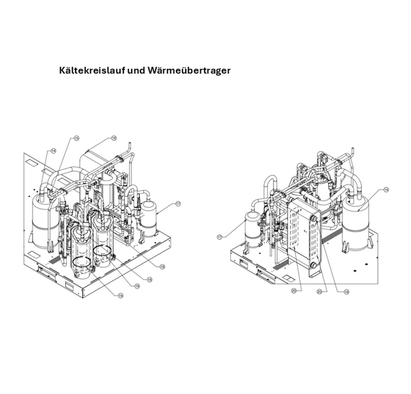 C: Kältekreislauf und Wärmeübertrager