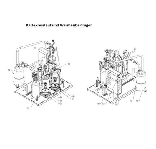 C: Kältekreislauf und Wärmeübertrager