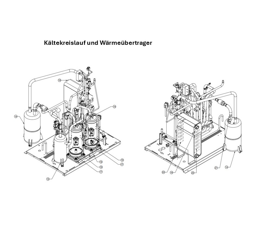 C: Kältekreislauf und Wärmeübertrager