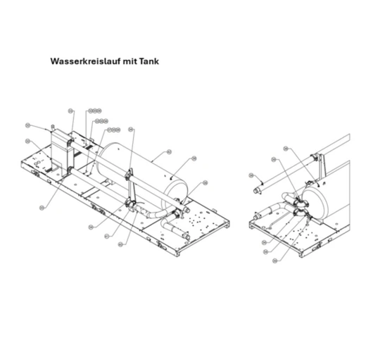 F: Wasserkreislauf mit Tank
