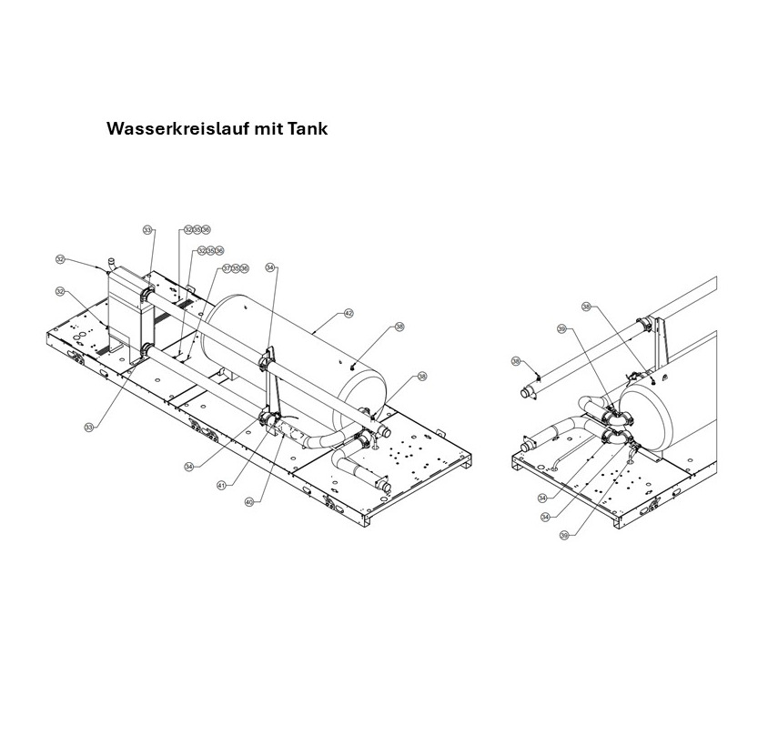 F: Wasserkreislauf mit Tank