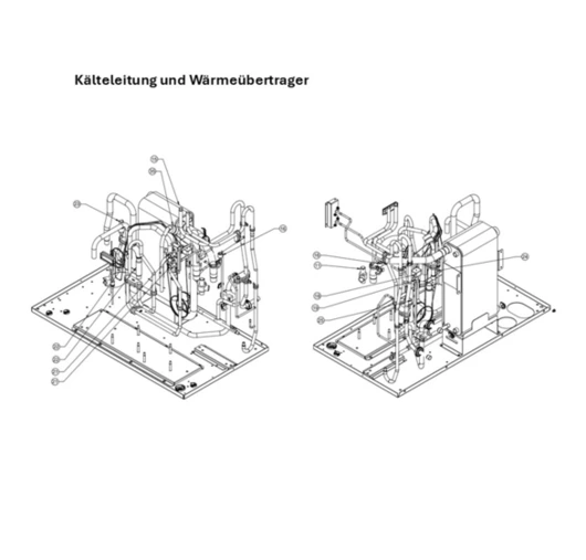 D: Kälteleitung und Wärmeübertrager