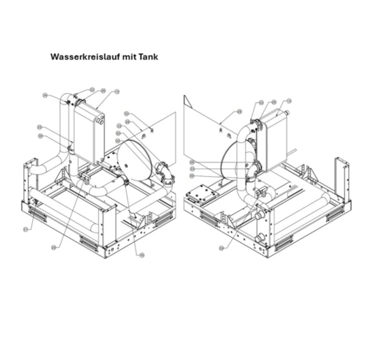 F: Wasserkreislauf mit Tank