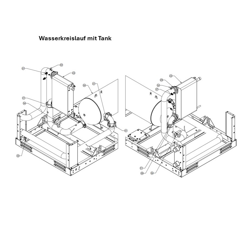 F: Wasserkreislauf mit Tank