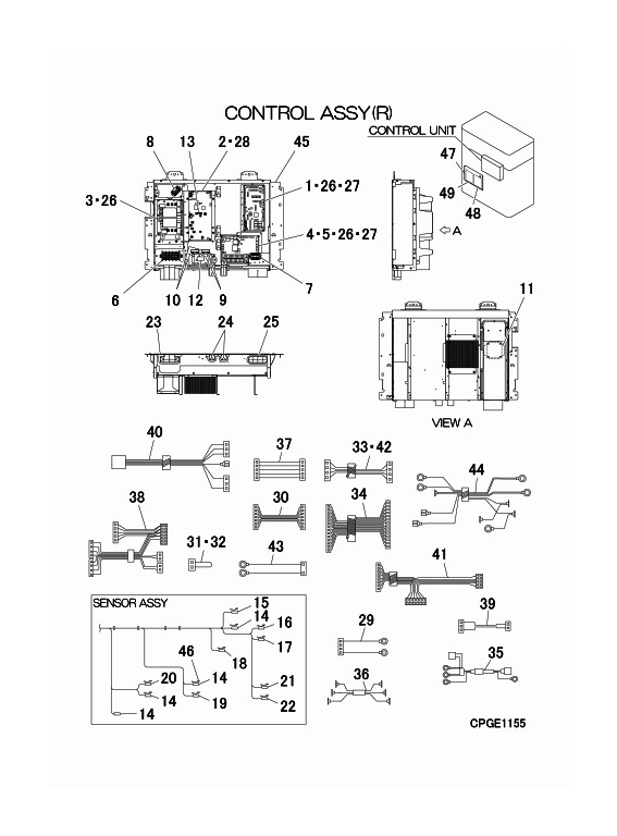 E: Steuereinheit rechts